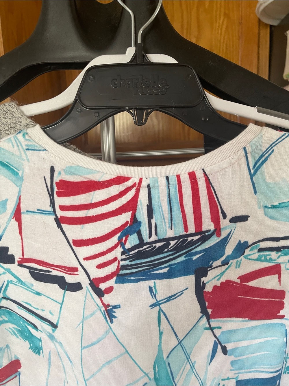 Chaps Sleeveless Dress Nautical Print Sundress Size XL - Picture 6 of 6